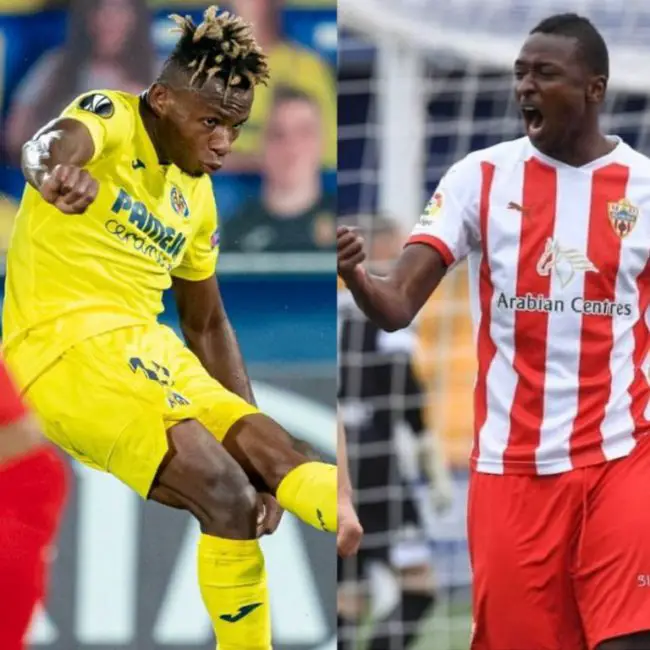 Chukwueze Guns For 4th Copa Del Rey Goal; Sadiq Eyes Debut For Almeria samuel-chukwueze-villarreal-umar-sadiq-ud-almeria