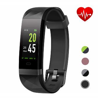 Lintelek Fitness Tracker with Heart Rate Monitor