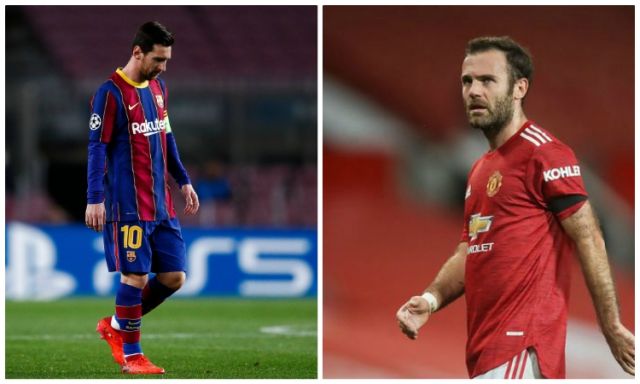 Mata: I Hope Messi Joins Man United Not Man City