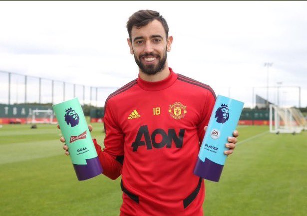 Man United’s Fernandes Makes History After Winning EPL December Player Of The Month Award 