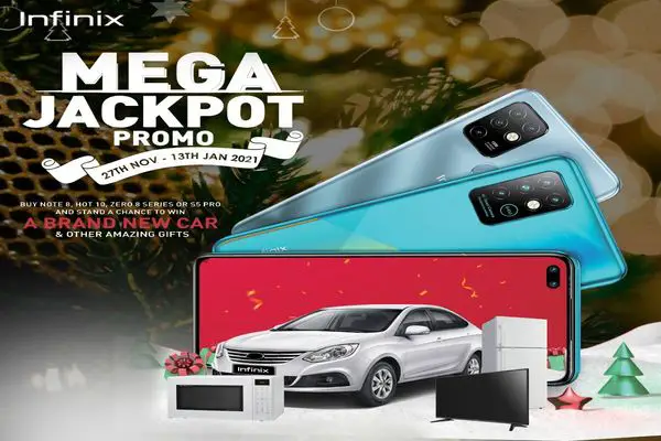 Infinix Is Giving Out A Brand New Car In 1 Week: Join The Mega Jackpot Now To Win