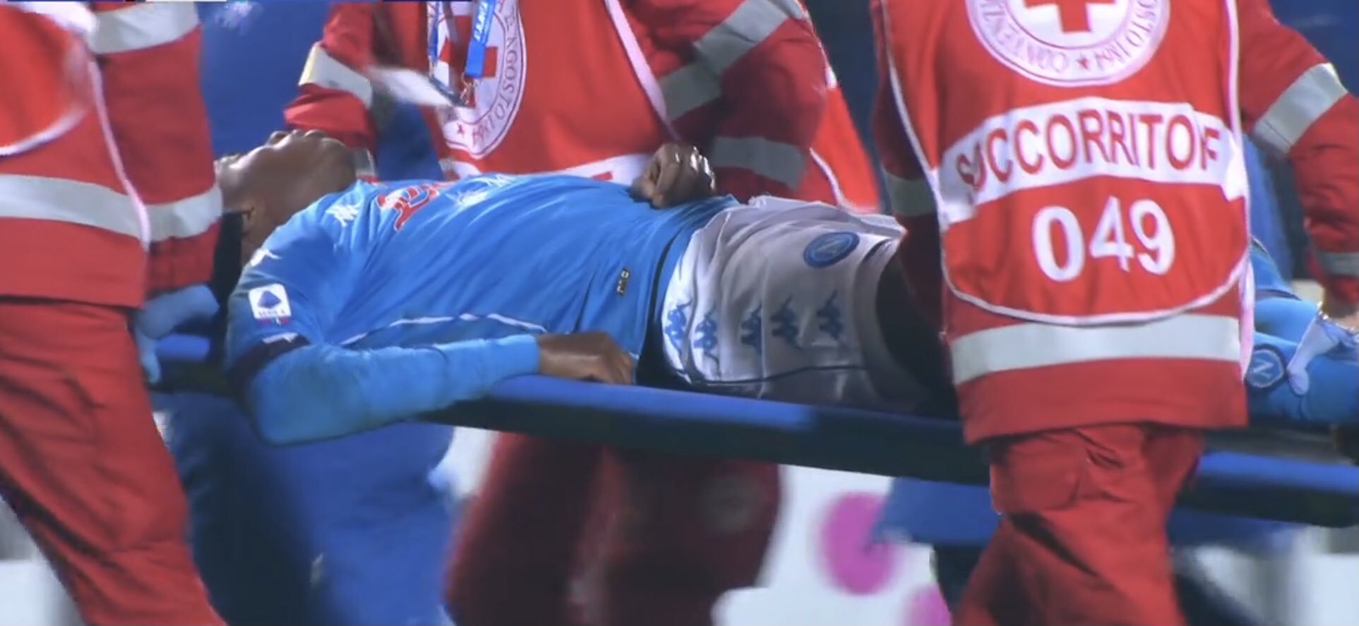 Osimhen Rushed To Hospital After Napoli Defeat To Atalanta