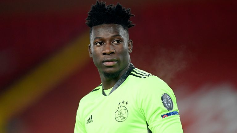 Ajax Cameroon Goalkeeper Onana Handed One-Year Ban For Doping Violation 