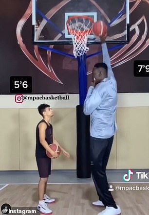 Nigerian Basketballer Hopes To Become NBA’s Tallest Ever Player 