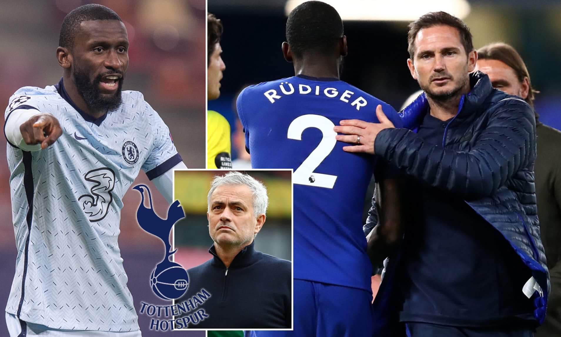 Rudiger Held Talks With Mourinho Over Tottenham Hotspur Move
