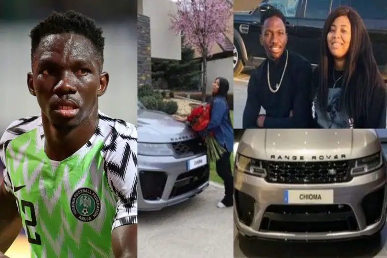 Sweet Couple!  Omeruo Takes A Ride Inside Wife’s New Exotic N150m Range Rover