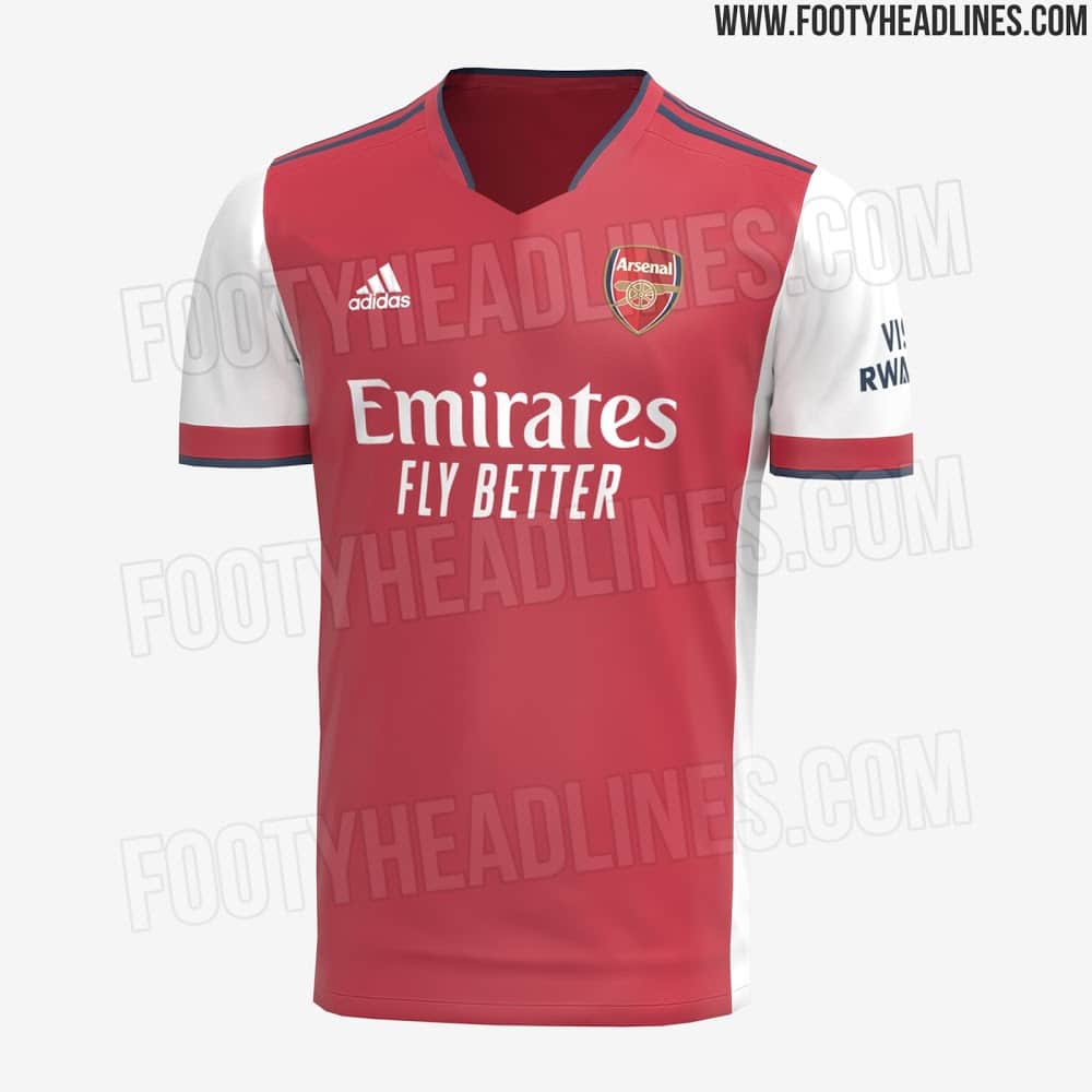 Arsenal’s New Home Kit For Next Season Leaked Online 