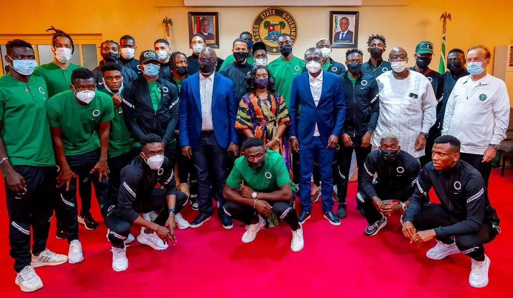 2021 AFCON Qualifiers: Sanwo-Olu Charges Super Eagles To Beat Benin, Lesotho