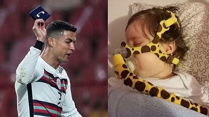 Le brassard de Cristiano Ronaldo aux enchères pour un enfant