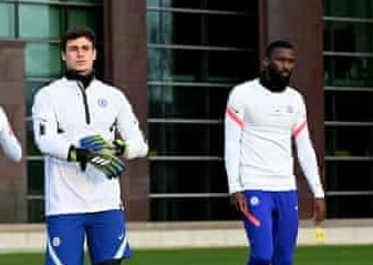 Rüdiger Clashes With Arrizabalaga At Chelsea Training