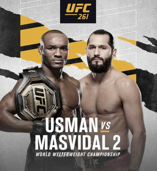 Champion de l'UFC, Usman se prépare pour un combat féroce contre Masvidal samedi