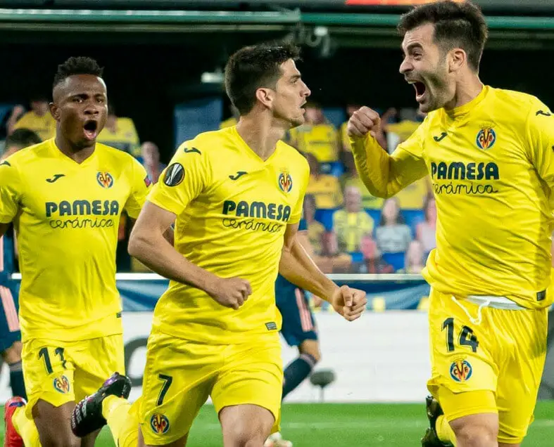 Europa: Chukwueze Bags Assist As Villarreal Head Into 2nd-Leg Tie At Arsenal With Slim Lead; Man United Hammer Roma In Impressive Comeback Win