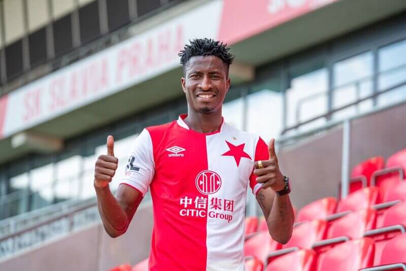 Peter Olayinka bags brace in Slavia Praha win over Slovacko