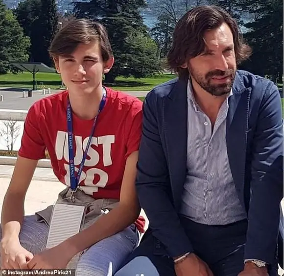 Pirlo’s Son Receives Death Threat From Juventus Fans 
