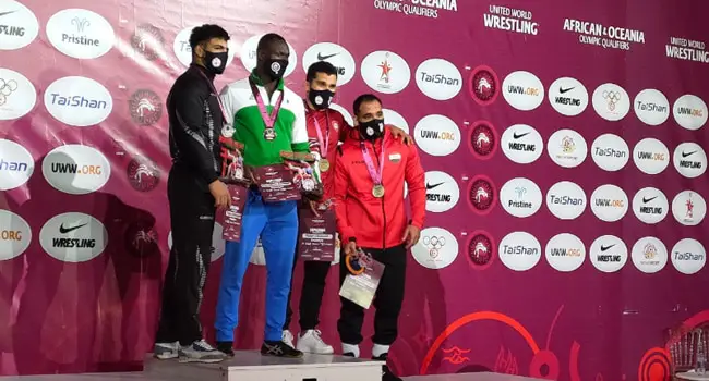 Wrestling: Agiomor Books First Ever Olympic Ticket