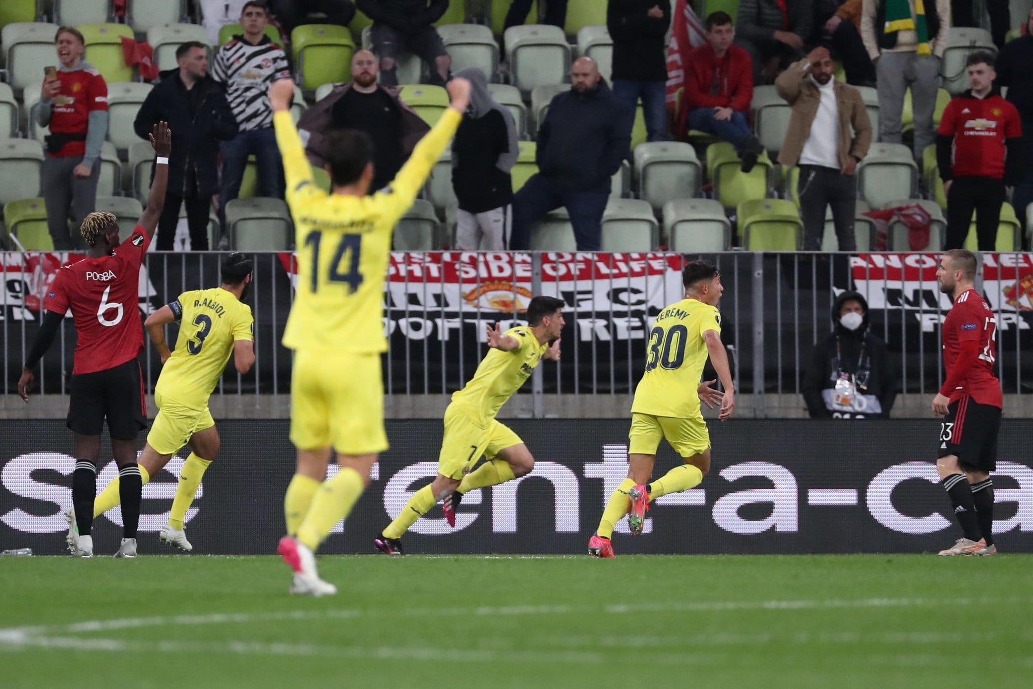 UPDATE: Chukwueze’s Villarreal Beat Man United To Emerge Europa League Champions