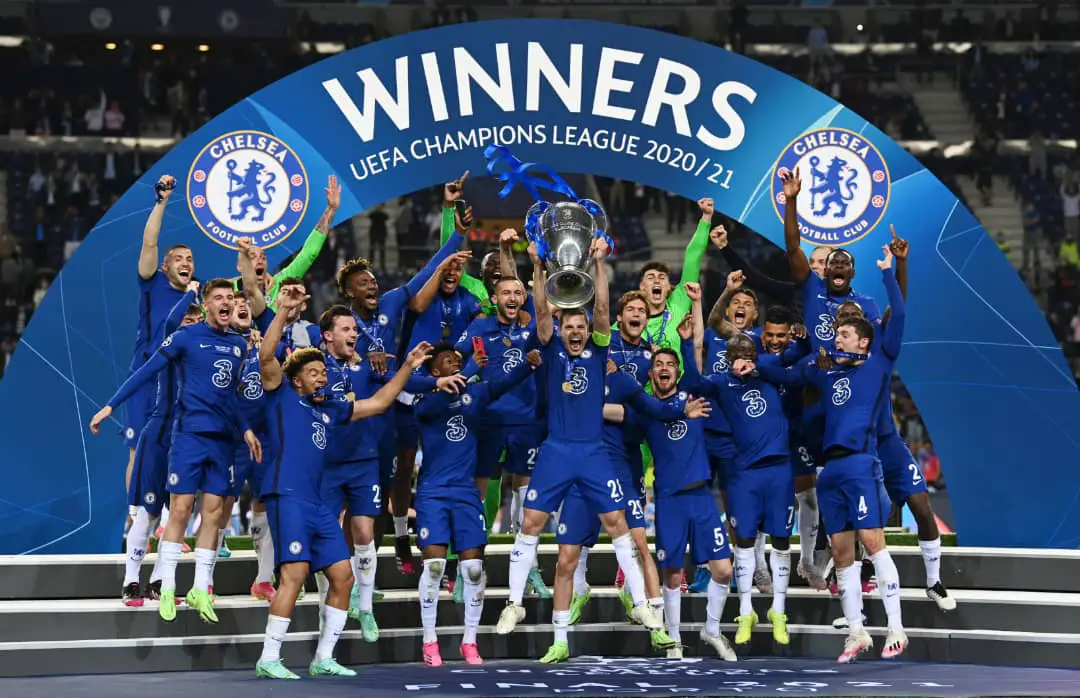 Chelsea Stars Celebrate Champions League Win With Olamide’s Song Infinity  (Video)