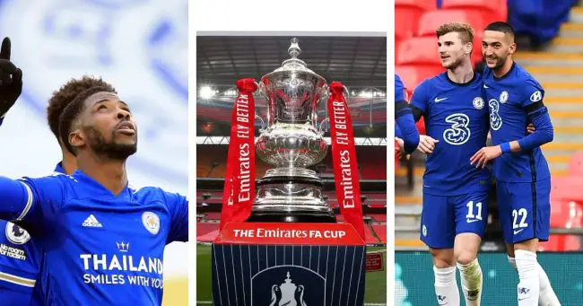 Chelsea, Leicester City 90-Minute Away From FA Cup Glory FA Cup