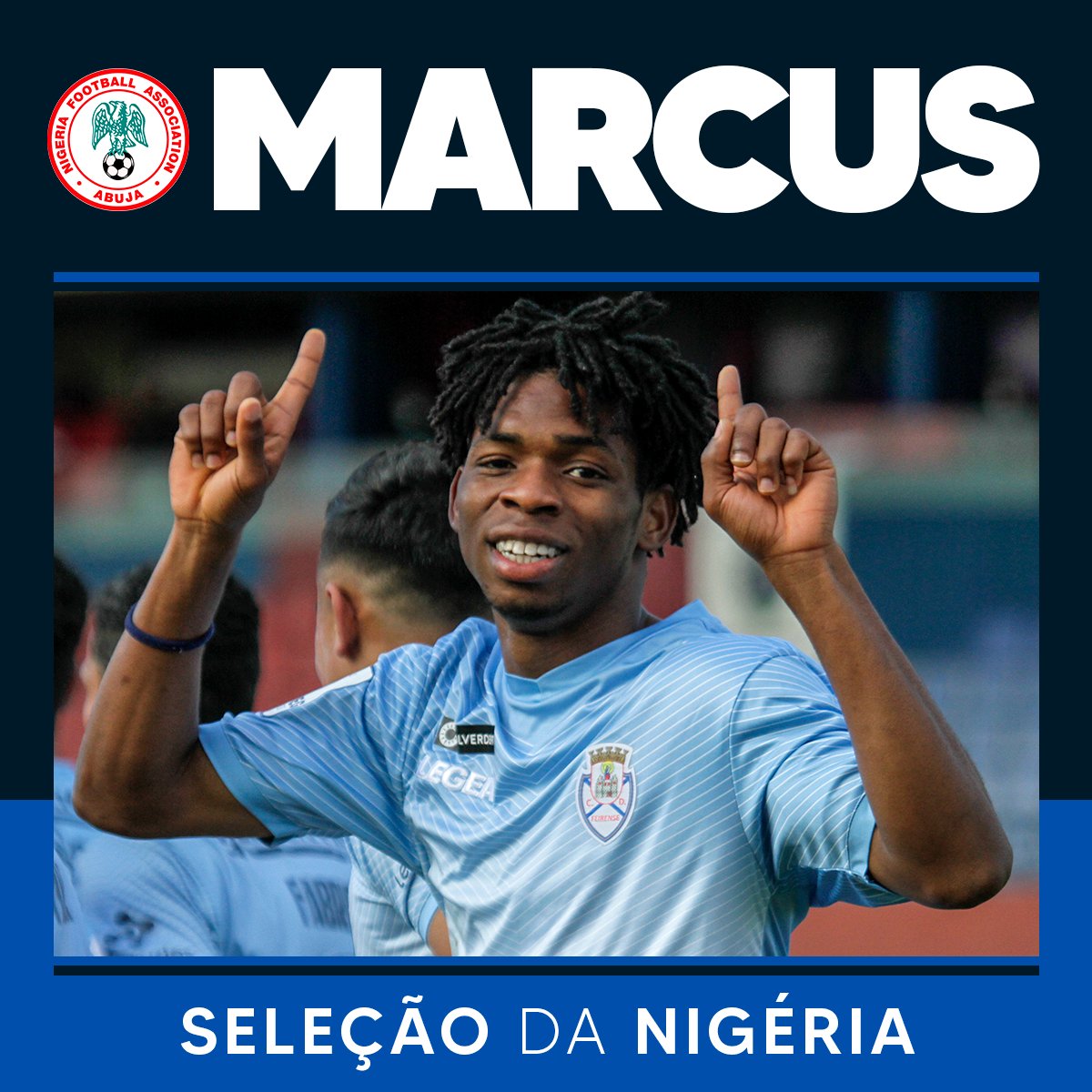 CD Feirense Celebrate  Marcus’ Super Eagles Invitation For Cameroon Friendly