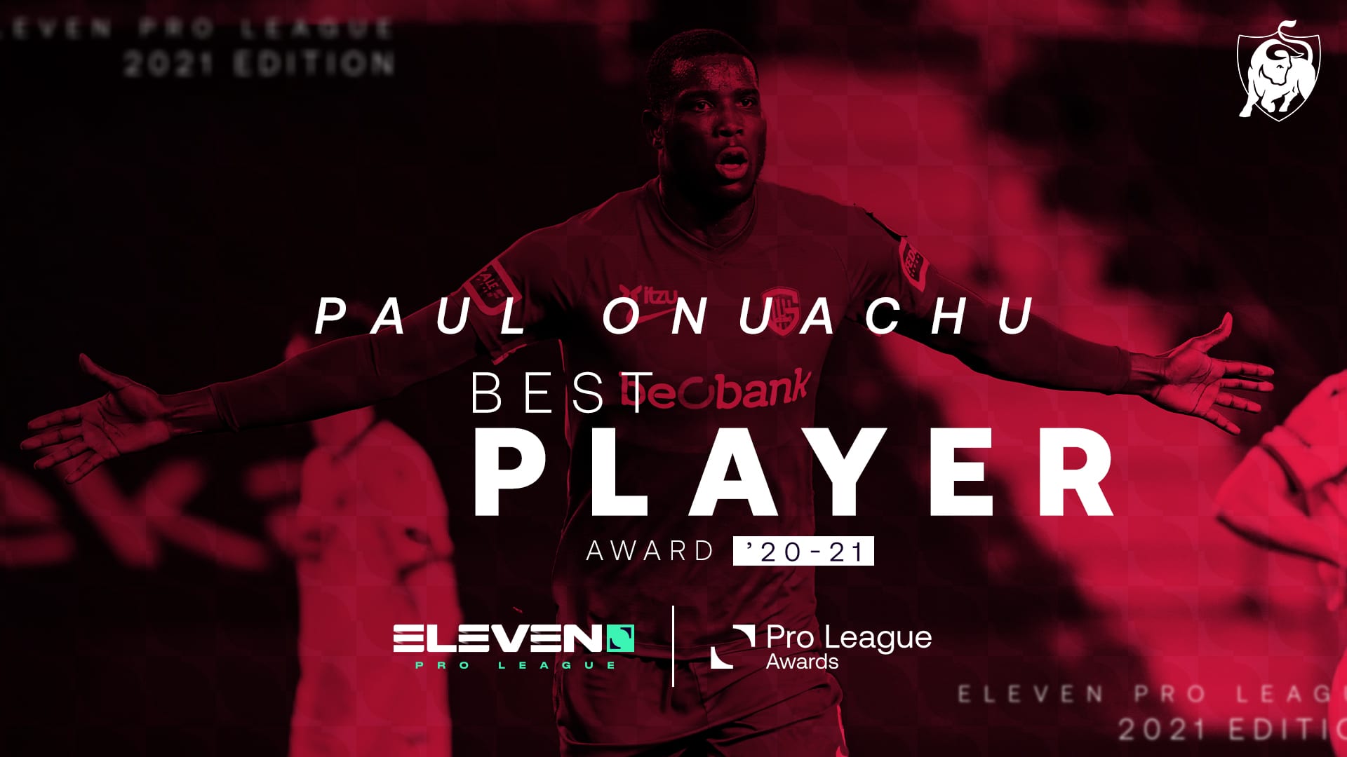 BREAKING: Onuachu Named Belgian Pro League Player Of The Year