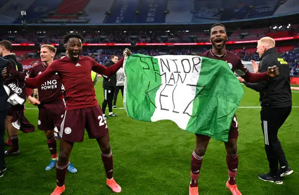 Nigeria To Immortalise Iheanacho, Ndidi’s FA Cup Celebrations With Leicester City