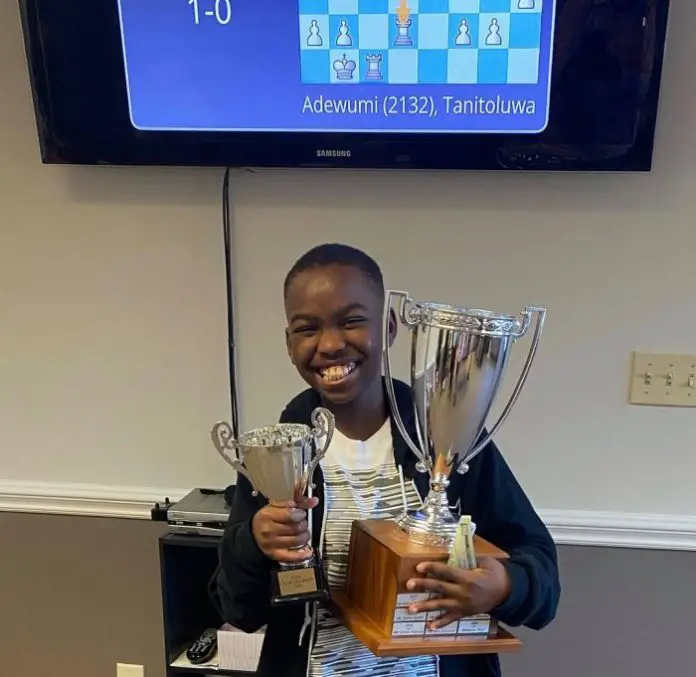 Nigerian Chess Prodigy, Tani Adewumi Becomes U.S. Chess National Master