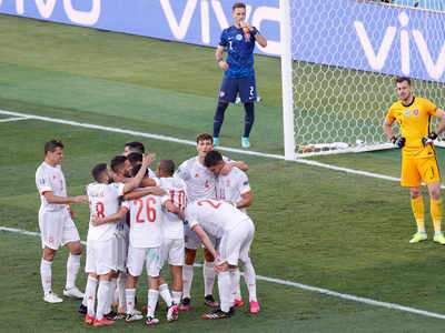 Euro 2020: Spain Spank Slovakia 5-0 To Seal Round Of 16 Spot As Sweden Edge Poland