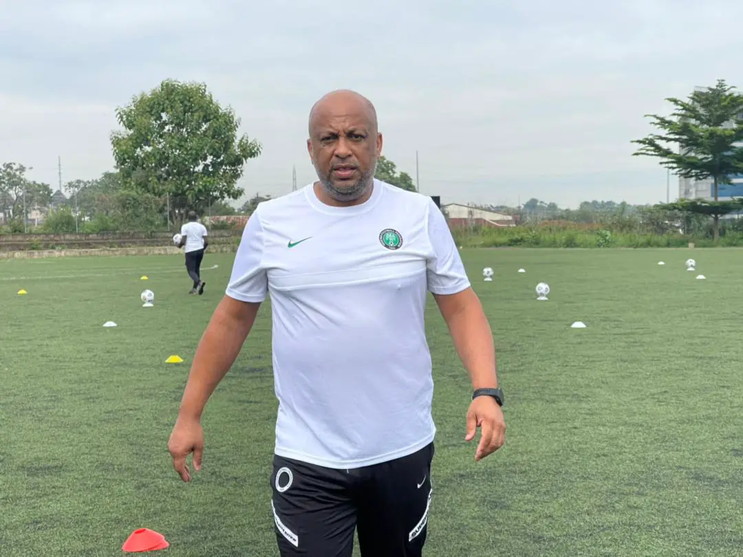 Aigbogun Defies Mother’s Death  Setback, Drills Home Eagles In Training