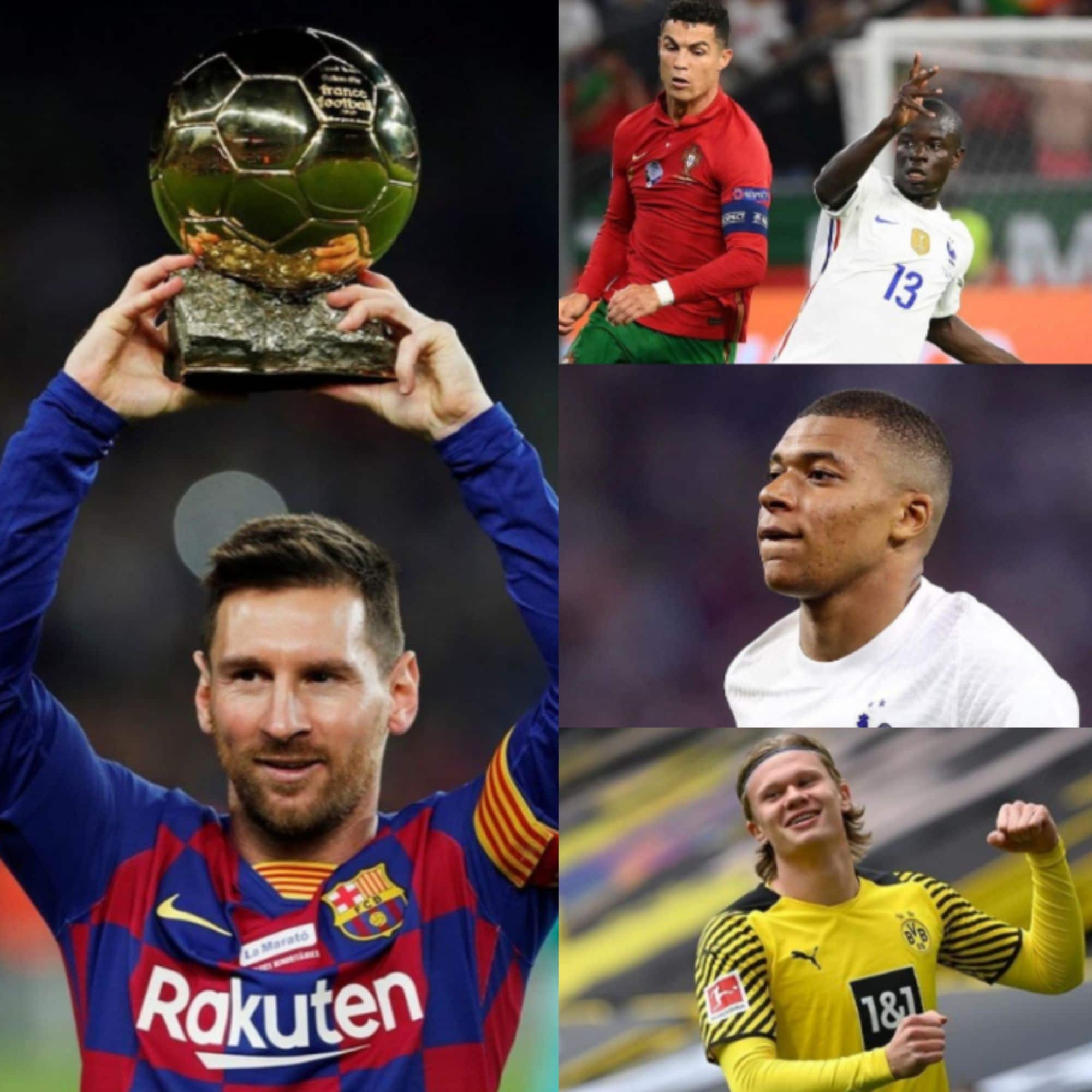 Ballon d’Or 2021: All Eyes On Newcomers – Kante, Mappe, Haaland To Challenge Messi
