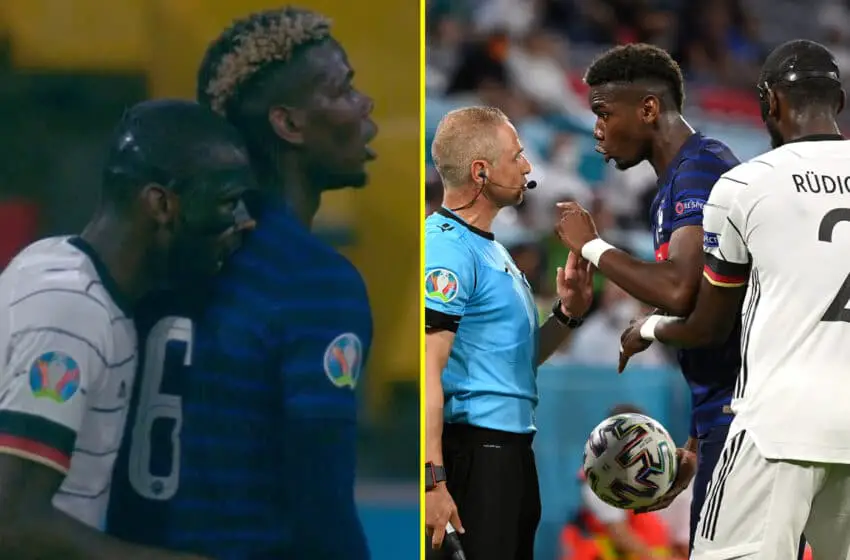 Euro 2020: Pogba Plays Down Rudiger ‘Bite’