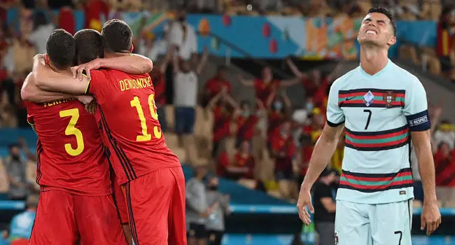 Euro 2020:’It’s An Unfair Result’ – Portugal’s Coach Santos Bemoans Loss To Belgium 