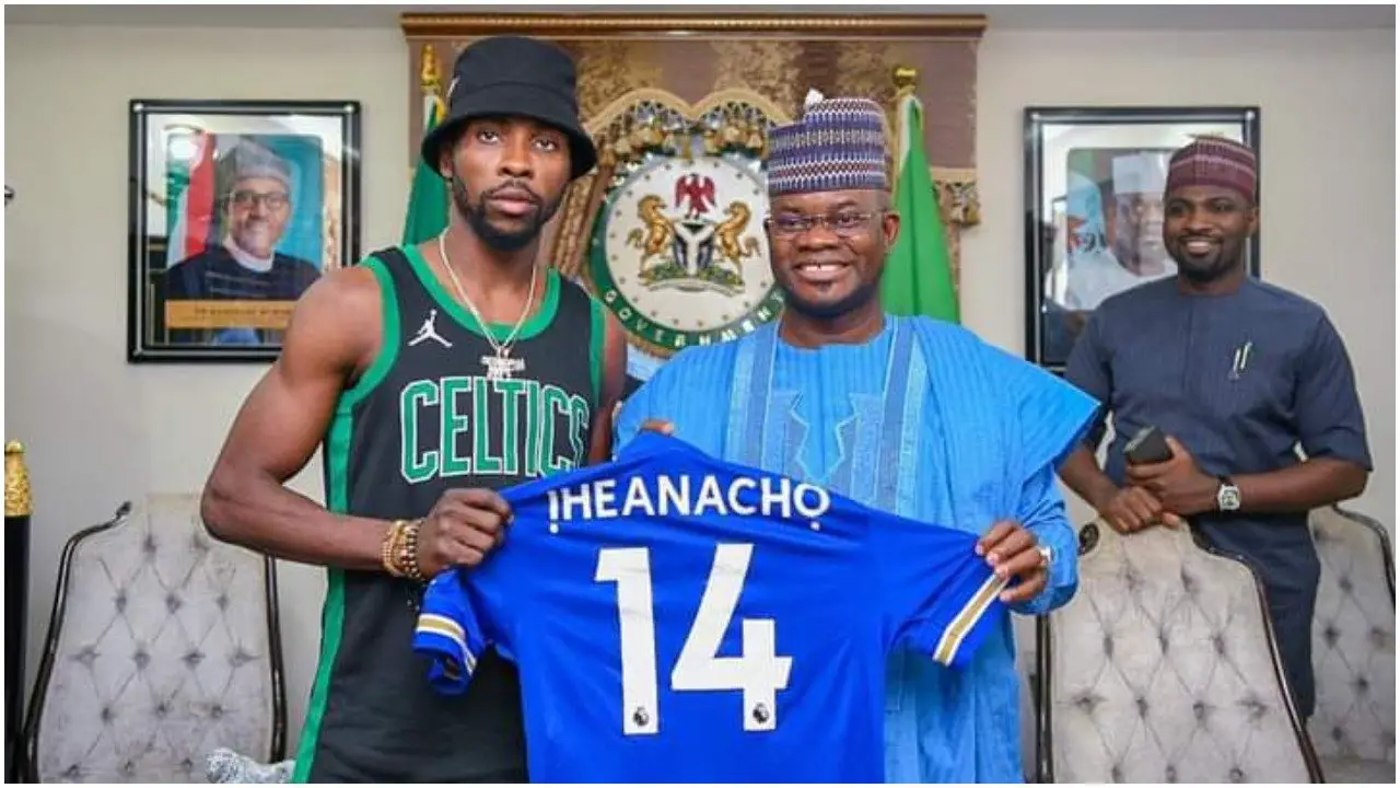 Like Mikel, Iheanacho Pays Gov Bello ‘August’ Visit In Kogi