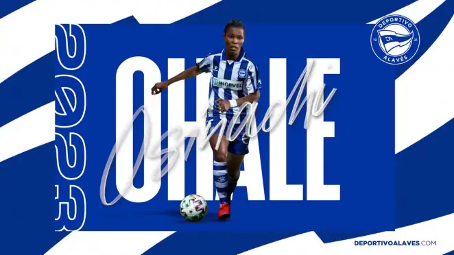 Super Falcons Defender Ohale Seals Two Year Deal With Deportivo Alaves
