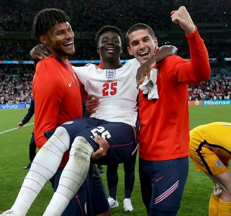 Euro 2020: Saka Makes History In England vs Denmark Semi-final 