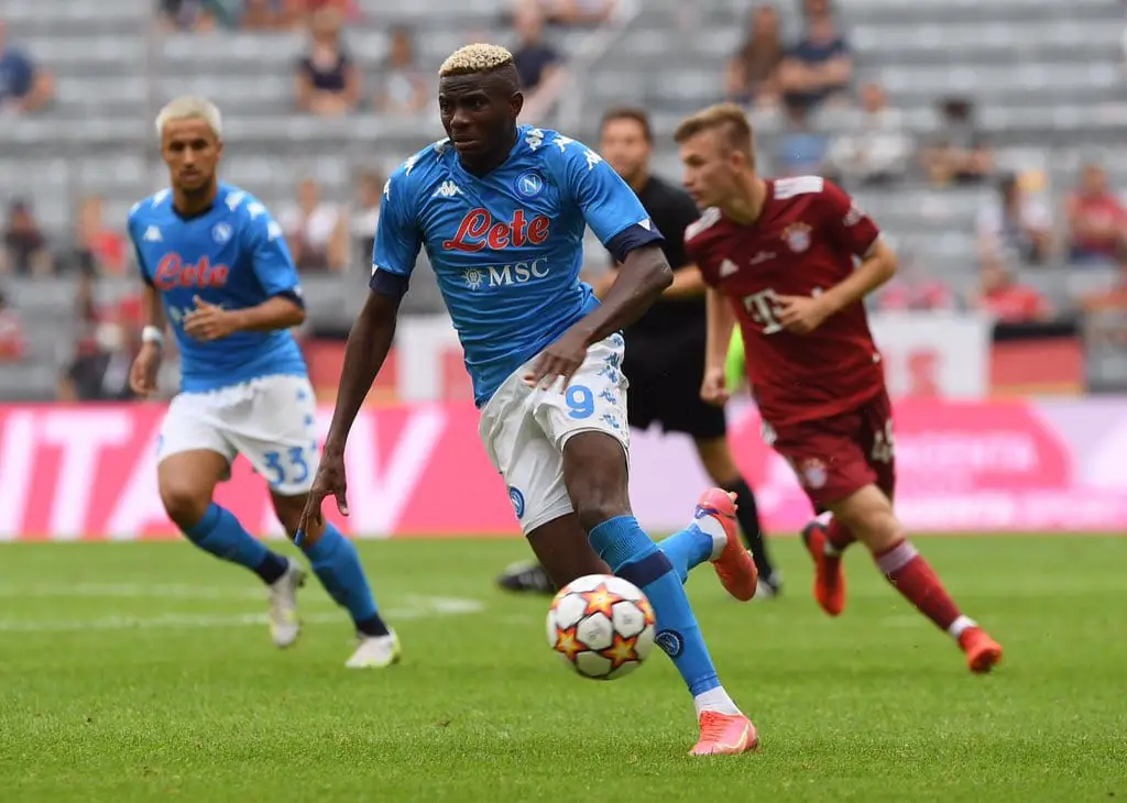 Napoli Sweating On Osimhen Fitness Ahead Leicester Trip