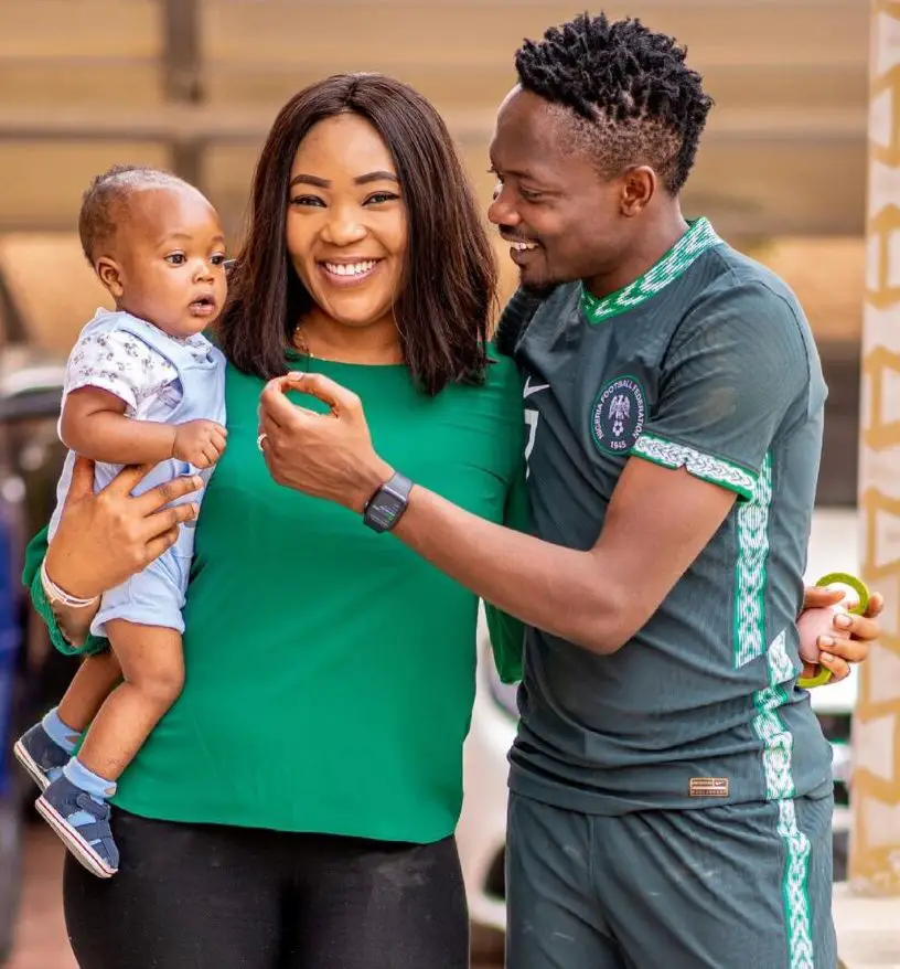 Super Eagles Captain, Musa, Wife Celebrate 4th Wedding Anniversary In Style