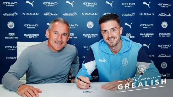 OFFICIAL: Grealish Joins Man City On Six-Year Contract 