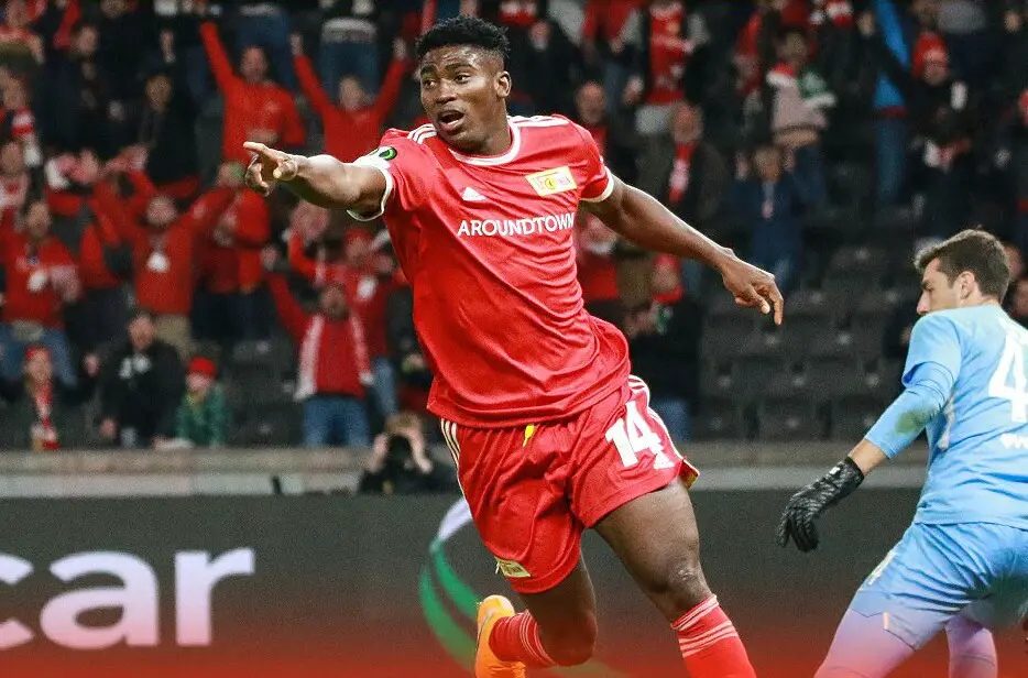 2021 AFCON: Union Berlin Confirm Awoniyi’s Super Eagles Call-up 
