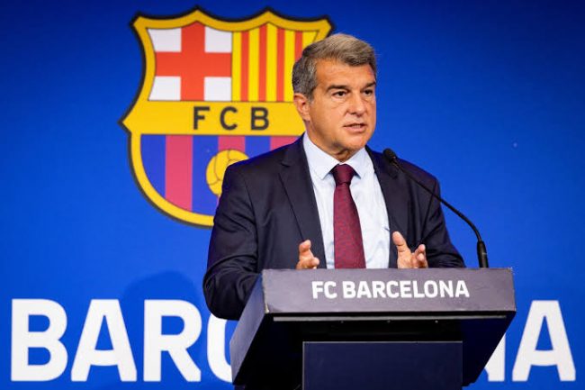 Barcelona Will Be Active During January Transfer Window -Laporta