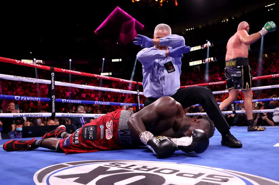 Wilder Taken To Hospital After Knockout Defeat To Fury 