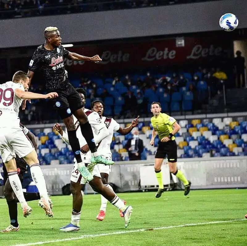 ‘The Most Important Goal Of My Career’- Osimhen Comments On  Superb  Strike Vs Napoli