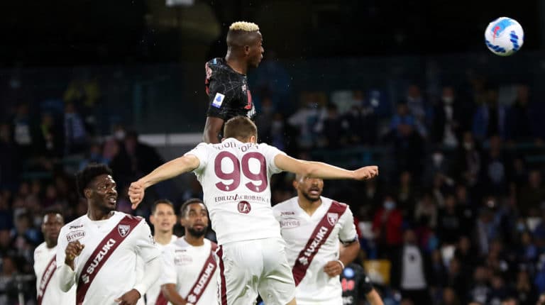 Osimhen’s Late Goal Against Torino Secures Napoli’s Eight Straight Serie A  Win 