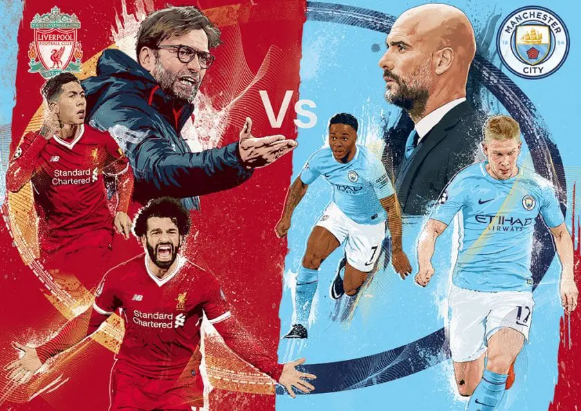 Liverpool, Man City Set For Titanic Clash At Anfield