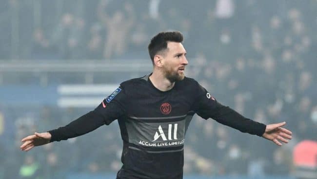 Messi Scores First Ligue 1 Goal As PSG Beat Simon’s Nantes
