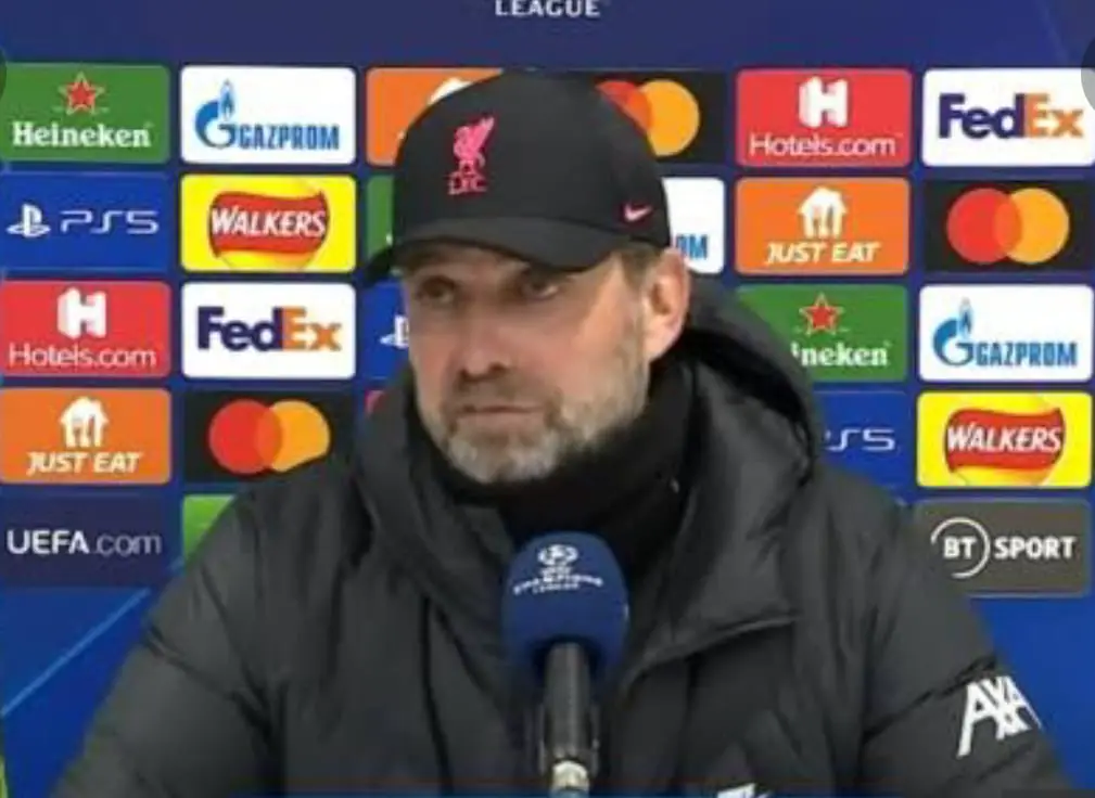 Three Points Or Nothing –Klopp Speaks Ahead Liverpool Vs Tottenham