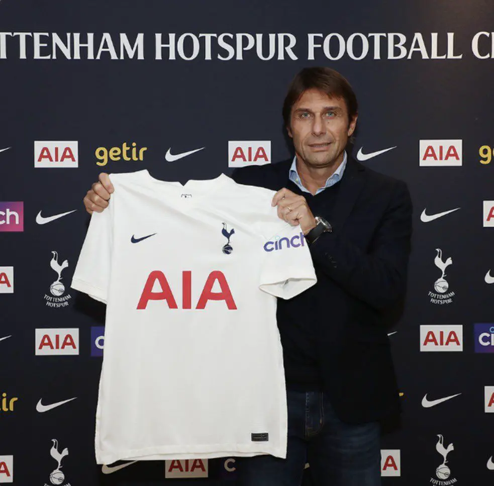 OFFICIAL: Spurs Appoint Conte New Manager On Two-Year Deal
