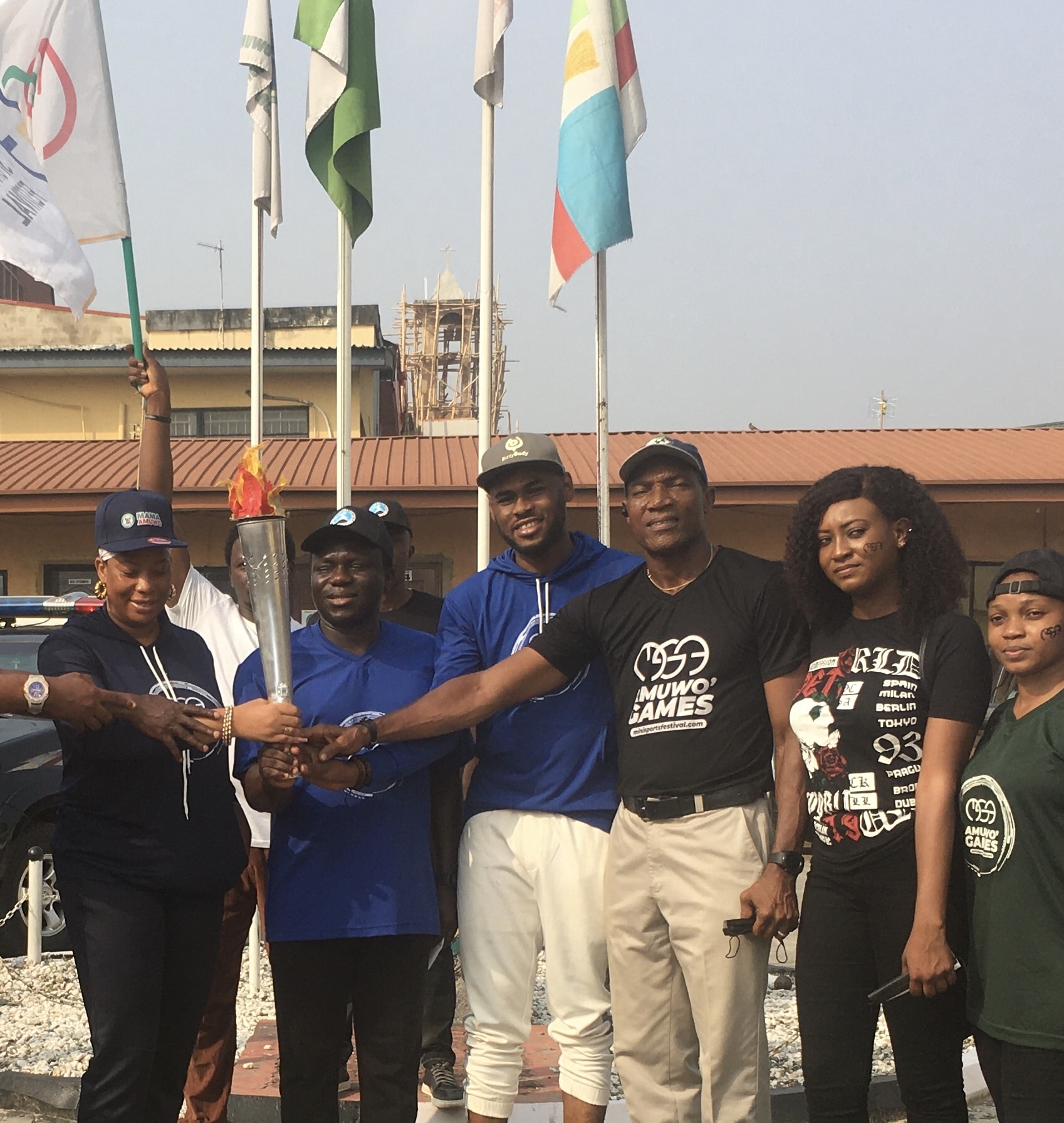 Ex-Super Eagles Star Rufai, Top Entertainers Help Flag Off 3rd Amuwo Games