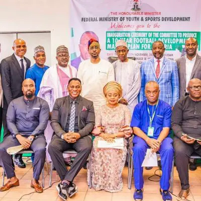 football-development-masterplan-sunday-dare-federal-ministry-of-youth-and-sports-development-nff-sunday-oliseh-segun-odegbami-alhaji-ibrahim-galadima