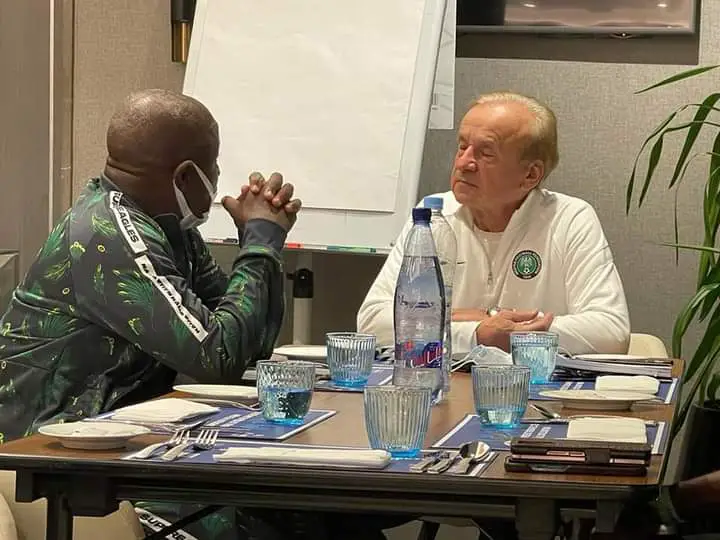 2022 WCQ: Rohr Satisfied With Super Eagles’ Preparation For Liberia, Cape Verde Games