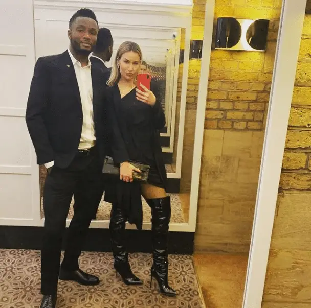 Mikel Celebrates Russian Partner On Her Birthday